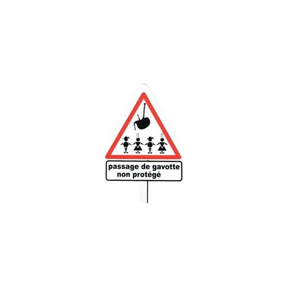 Passage de gavotte non protégé