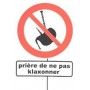 Prière de ne pas klaxonner