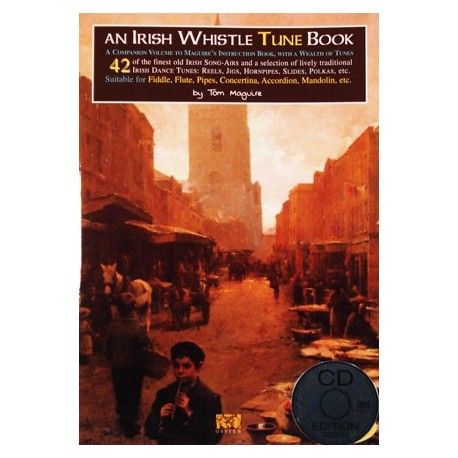 An Irish whistle tune book