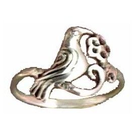 Bague oiseau debout