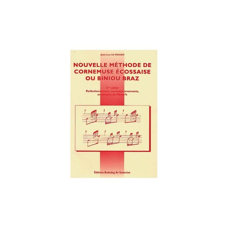 Cornemuse écossaise - Nouvelle méthode de cornemuse