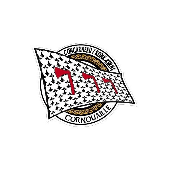 Autocollant Concarneau / Konk Kerne