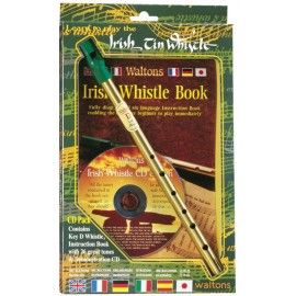 Pack Irish tin whistle en Ré avec CD