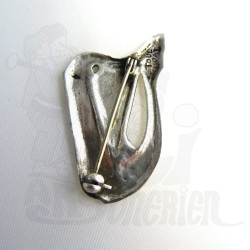 Broche harpe grande