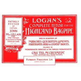 Logan's tutor for the Highland Bagpipe