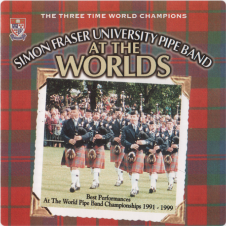 Simon Fraser University Pipe Band - At the worlds