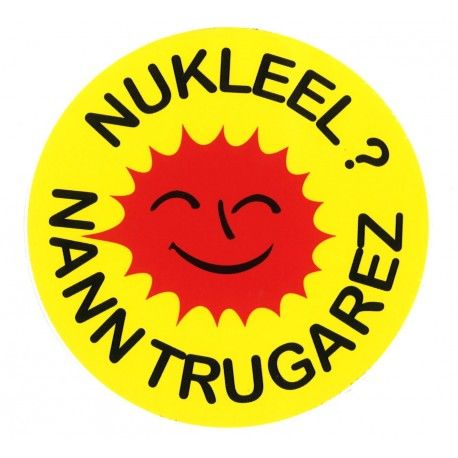 Autocollant "Nukleel ? Nann trugarez"