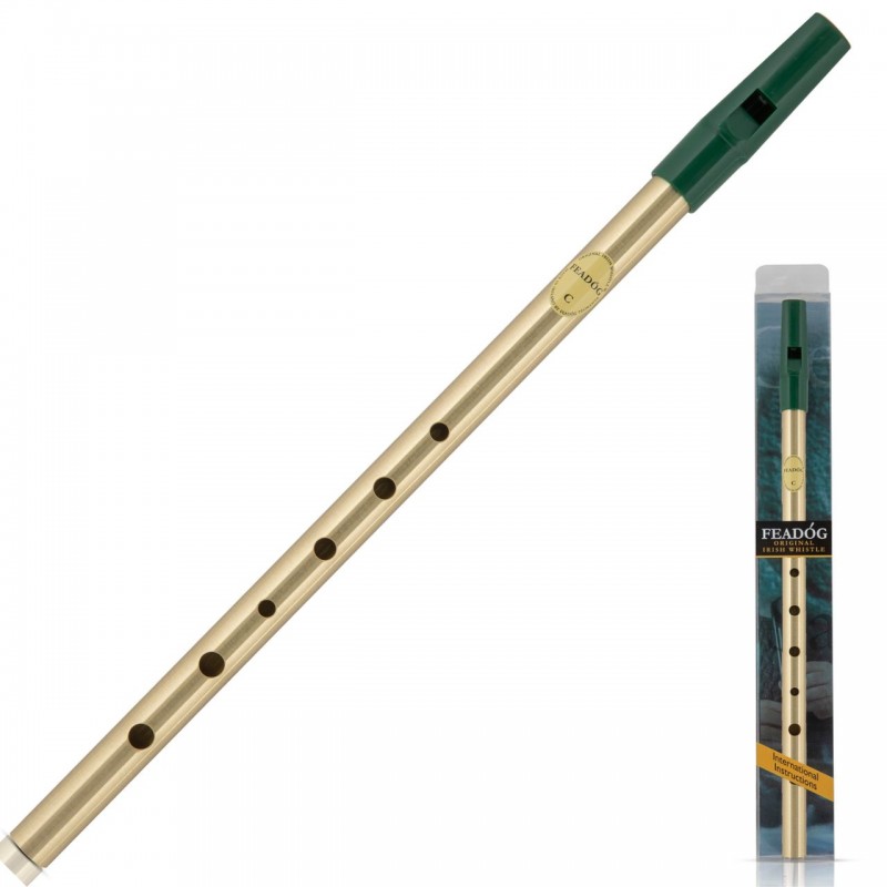 Whistle  Tin whistle Feadog en Do (C) - Laiton (Brass)