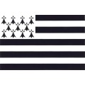 Drapeau - Breton - Polyester - 145 x 225 cm
