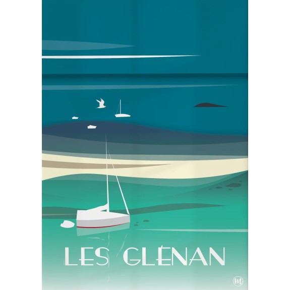 Affiche - Les Glénan